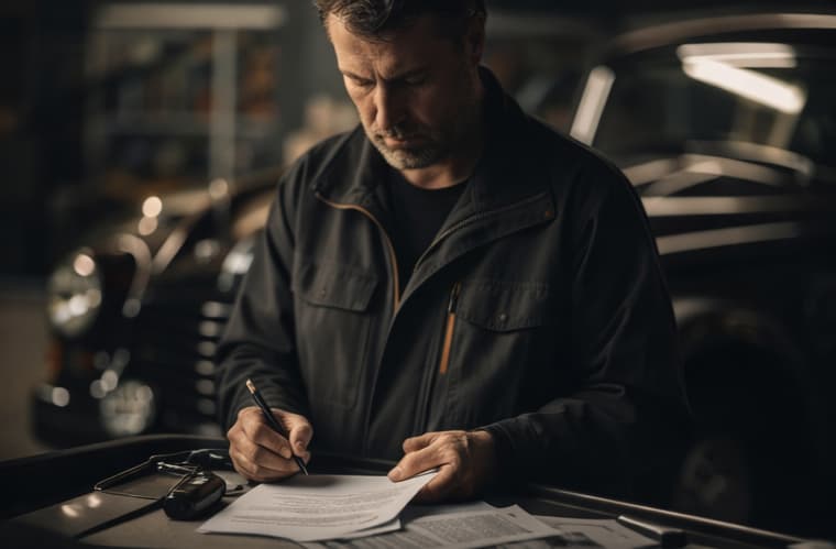 Recuperación de Volkswagen Beetle clásico en baja definitiva para clasificación como vehículo histórico